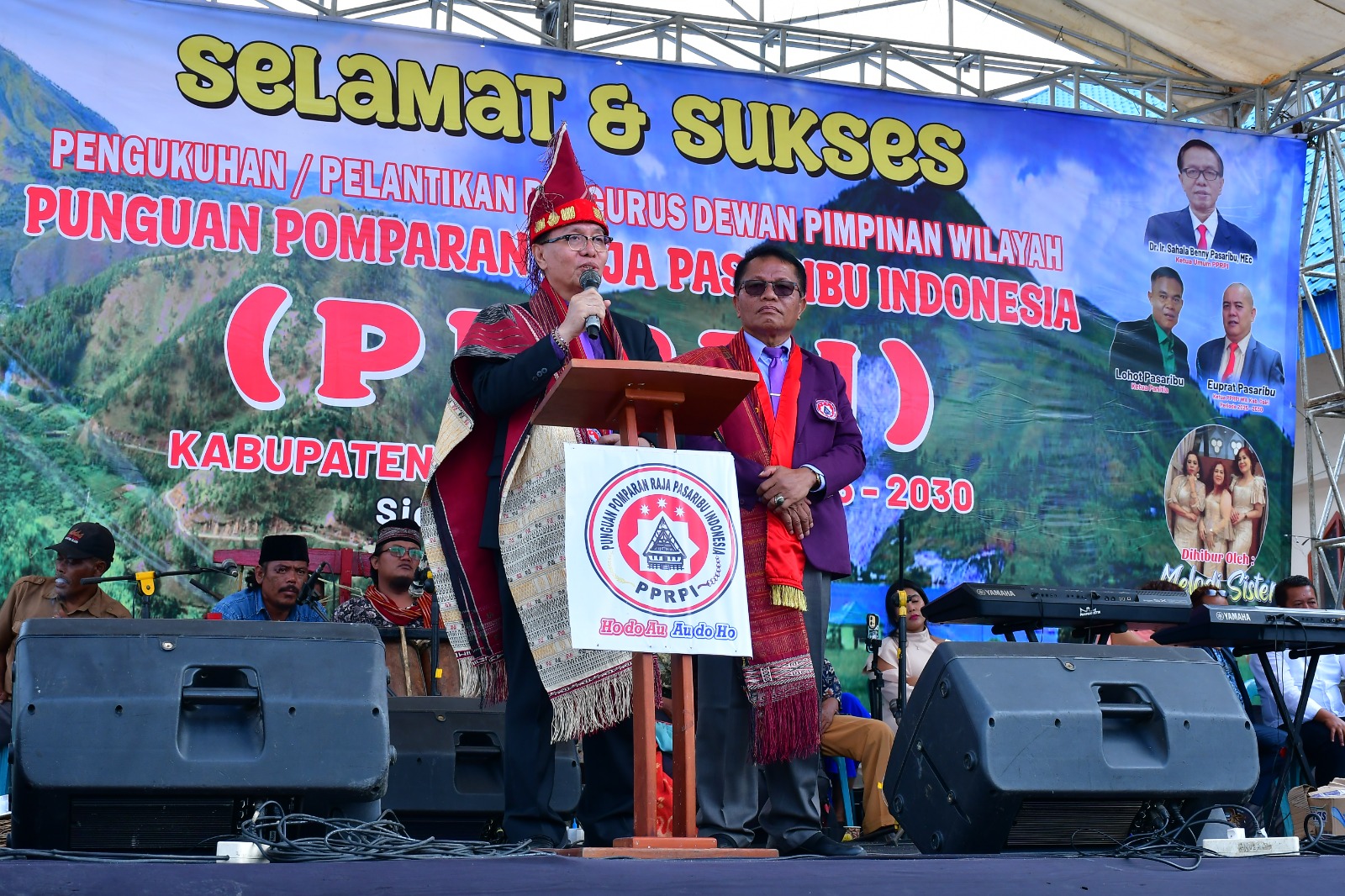 KATA SAMBUTAN KETUA UMUM DIDAMPINGI SEKRETARIS JENDERAL PPRPI DI PENGUKUHAN & PELANTIKAN PENGURUS DEWAN PIMPINAN WILAYAH PPRPI KABUPATEN DAIRI