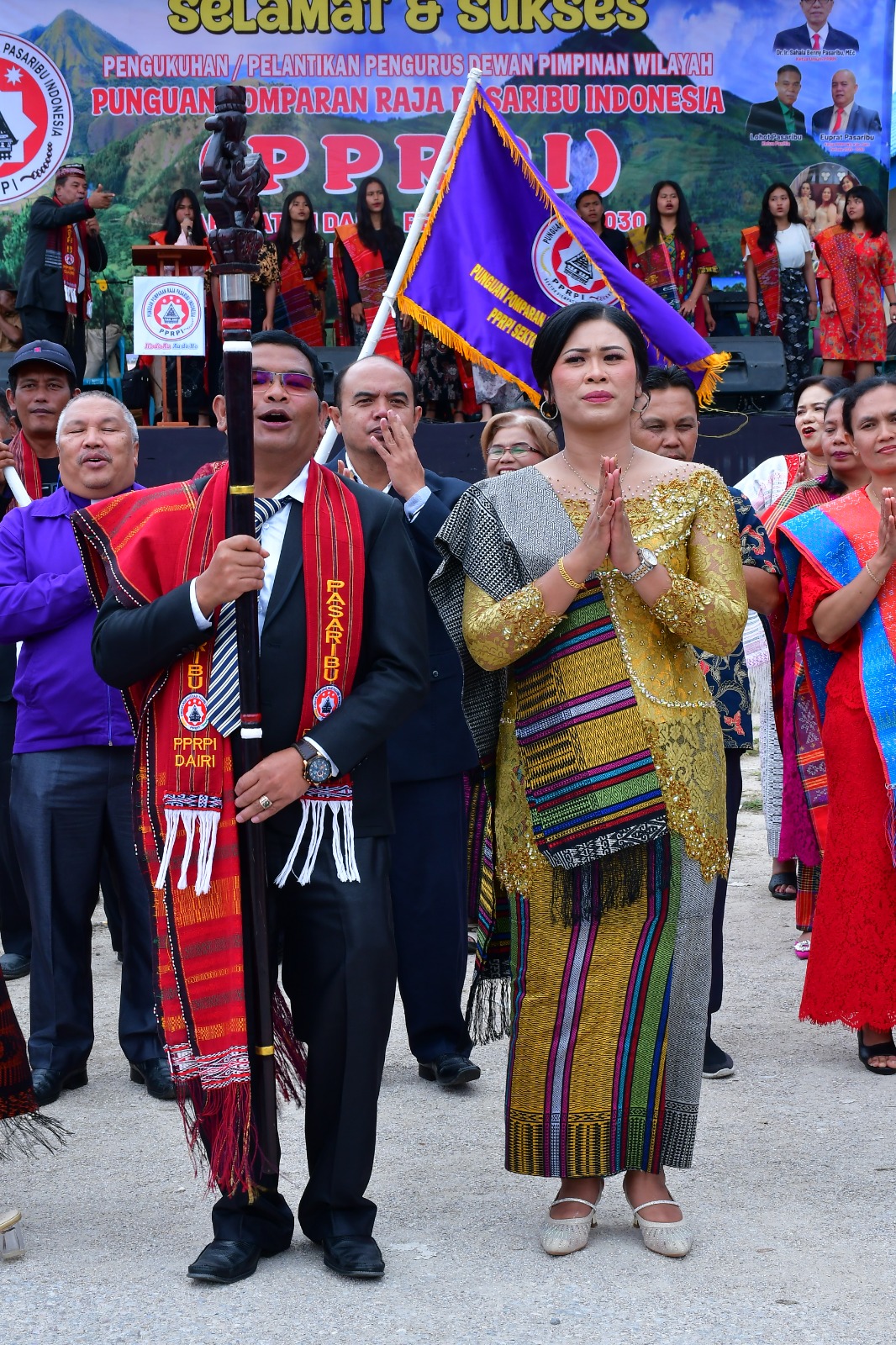 KEMERIAHAN ACARA PENGUKUHAN & PELANTIKAN PENGURUS DEWAN PIMPINAN WILAYAH PPRPI KABUPATEN DAIRI