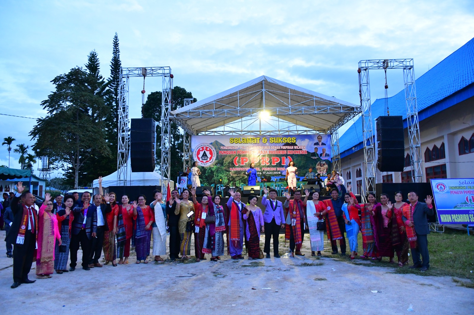 KEMERIAHAN ACARA PENGUKUHAN & PELANTIKAN PENGURUS DEWAN PIMPINAN WILAYAH PPRPI KABUPATEN DAIRI